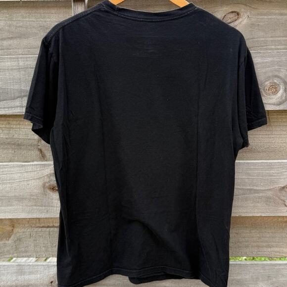 Jimi Hendrix American Flag rock music Authentic black shirt Size Large - Picture 2 of 6